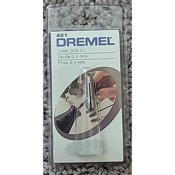NEW Dremel Rotary Tool Collet 3/32" (Model 481 - 2615000481) – Sealed Package - Picture 1 of 2